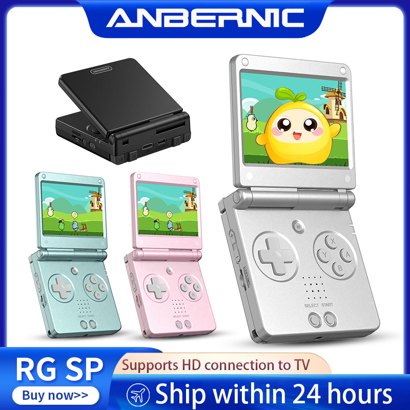 Gaming Console Emulator - Anbernic RGSP Flip Retro Przenośna Konsola