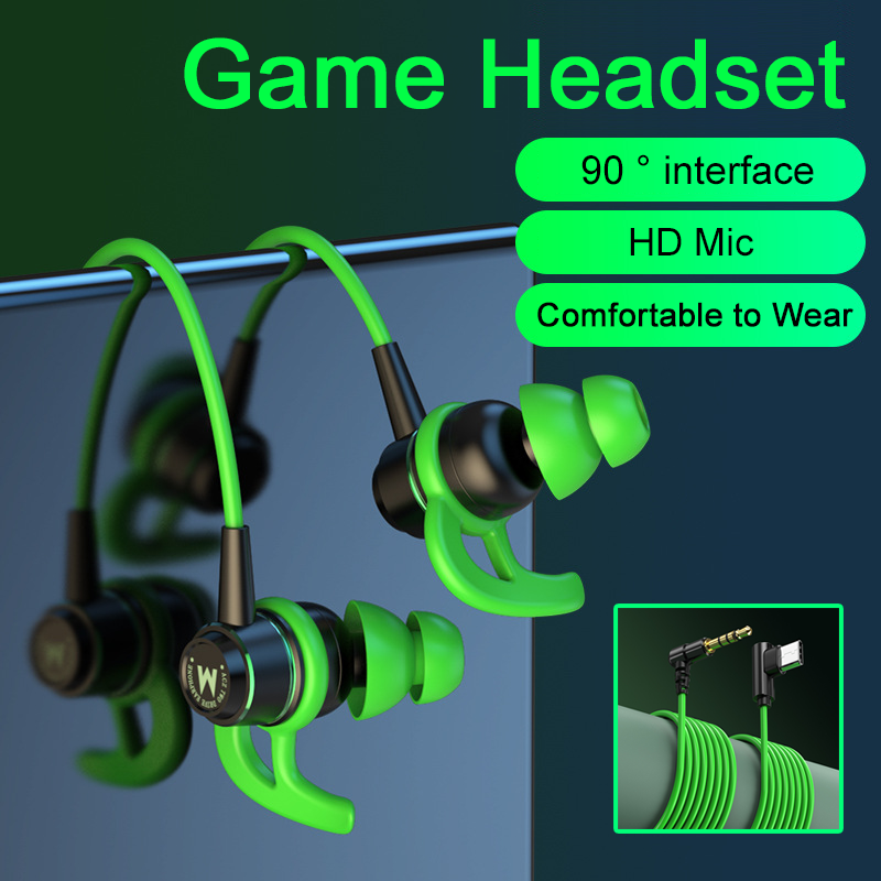 Gaming Console For Your Phone - Słuchawki gamingowe HiFi douszne z wtykiem
