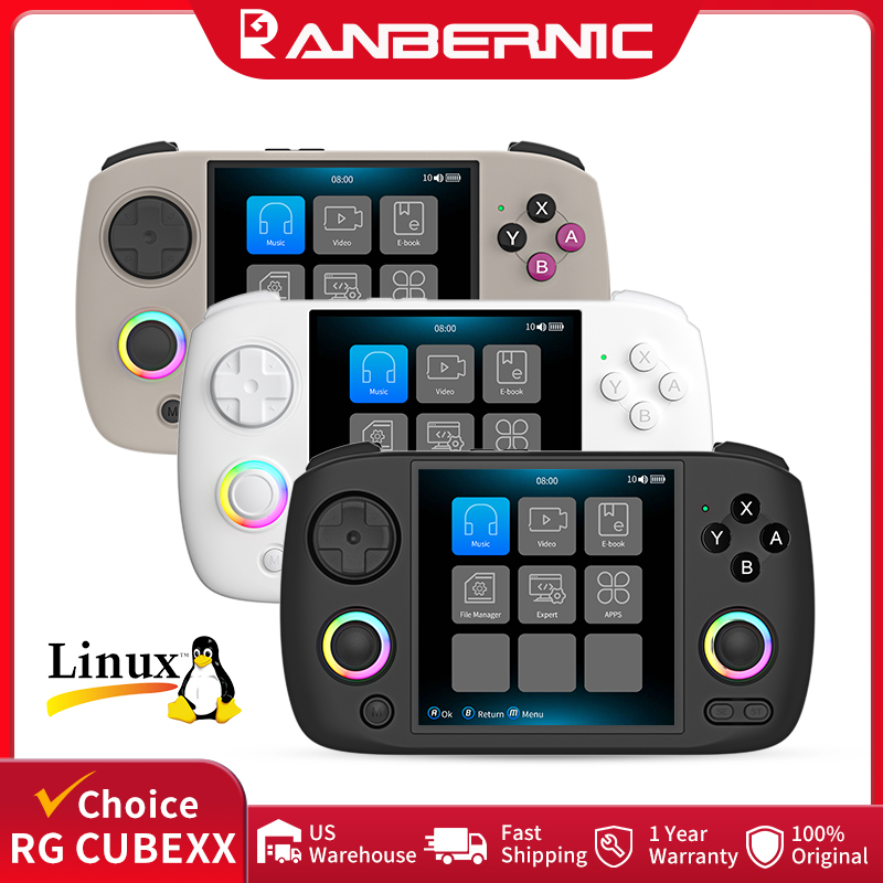 Gaming Console Emulator - ANBERNIC RG CubeXX Przenośna Konsola do