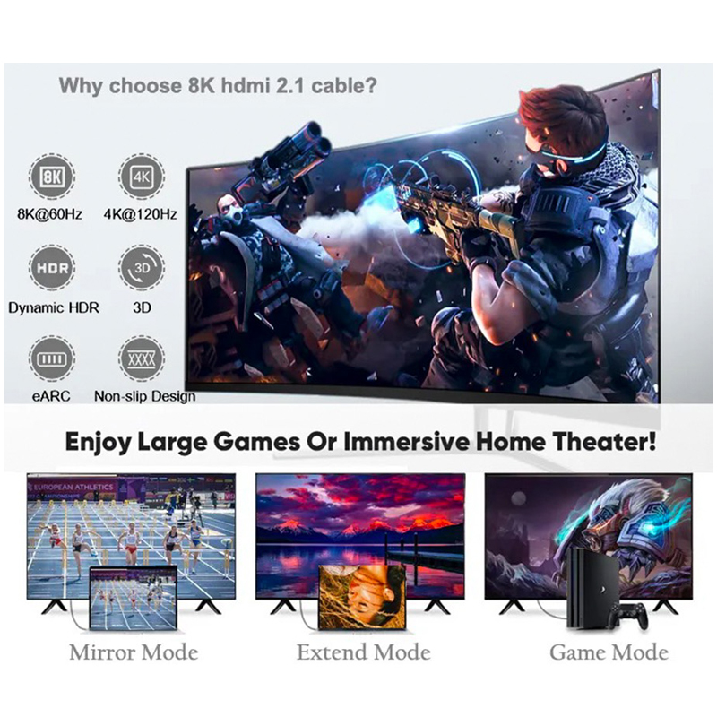 Szybki kabel HDMI 8 K60HZ 48 G – Gaming Console All In One recenzja i cena
