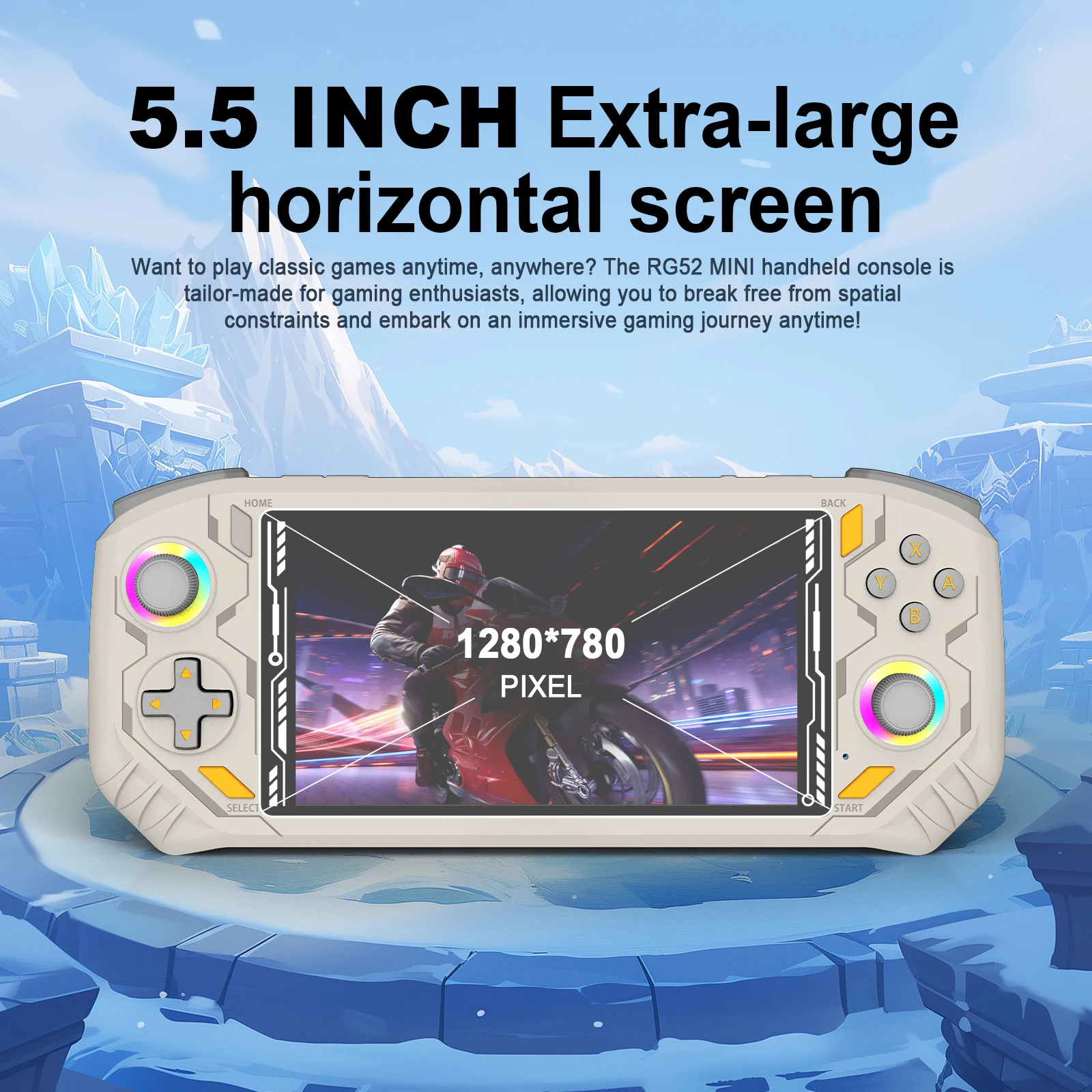 Konsola do gier przenośna RG52 – Gaming Console G90 recenzja i cena