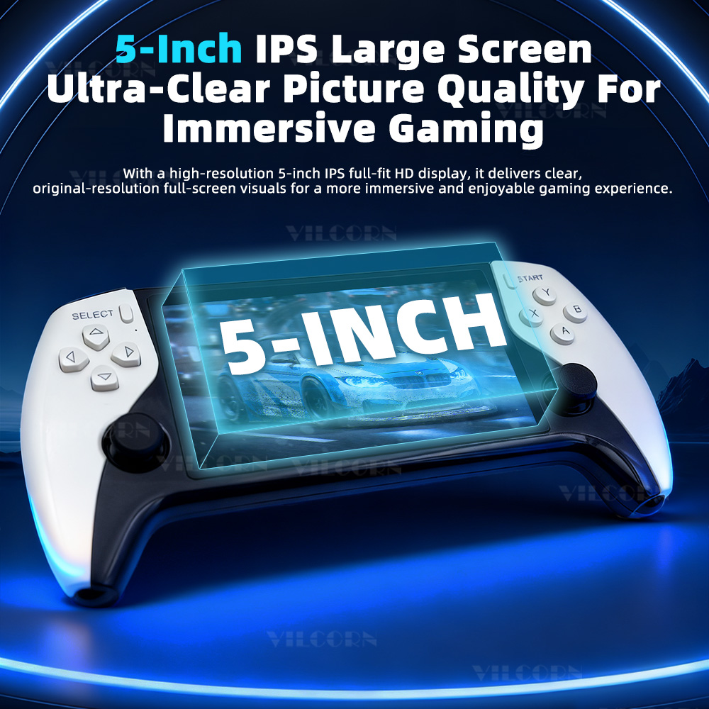 VILCORN Retro Przenośna Konsol – Gaming Console G90 recenzja i cena