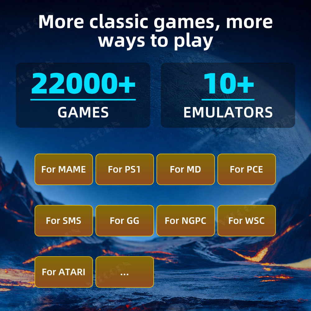 VILCORN Retro Przenośna Konsol – Gaming Console G90 recenzja i cena