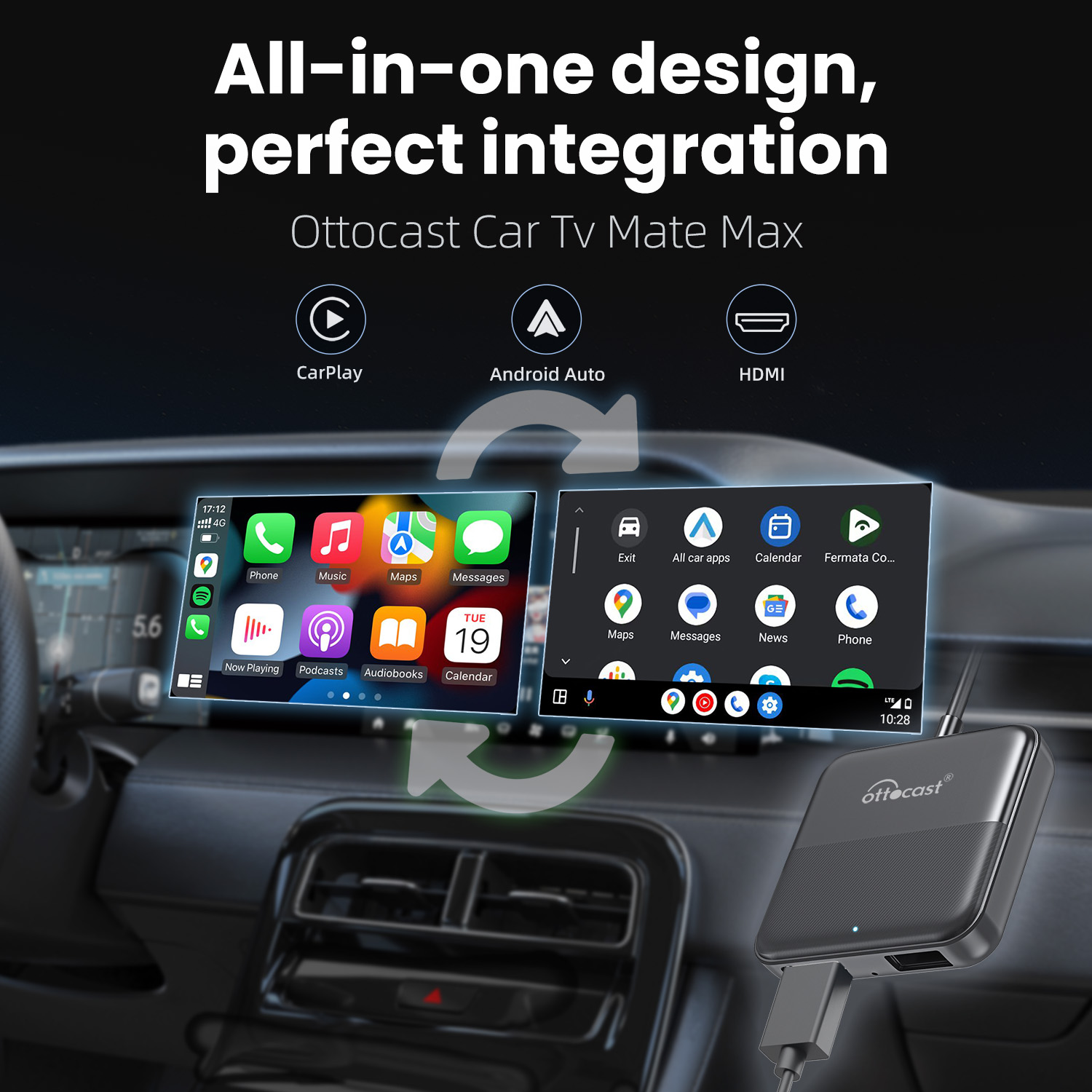 Ottocast Express Car Tv Mate B – Gaming Console In Car recenzja i cena