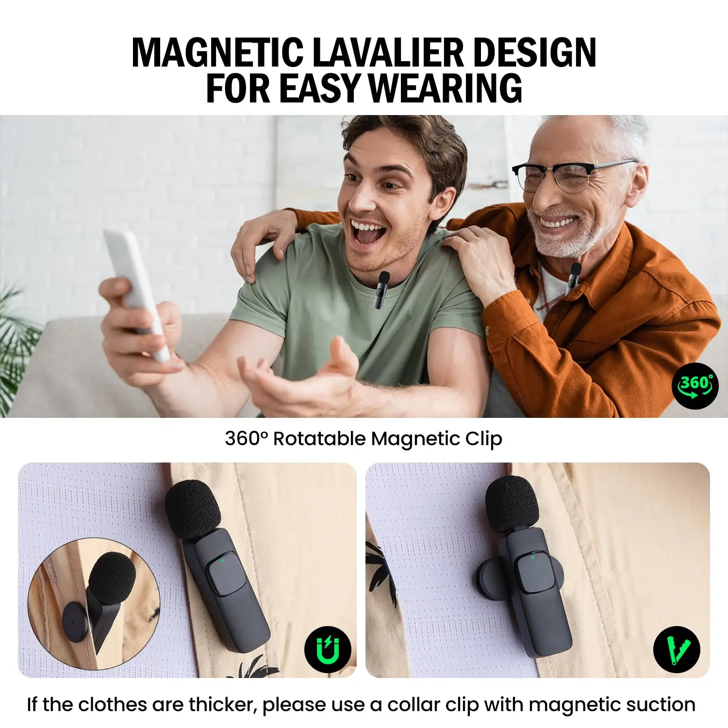 Mikrofon Lavalier Bezprzewodow – Gaming Console For Your Phone recenzja i cena