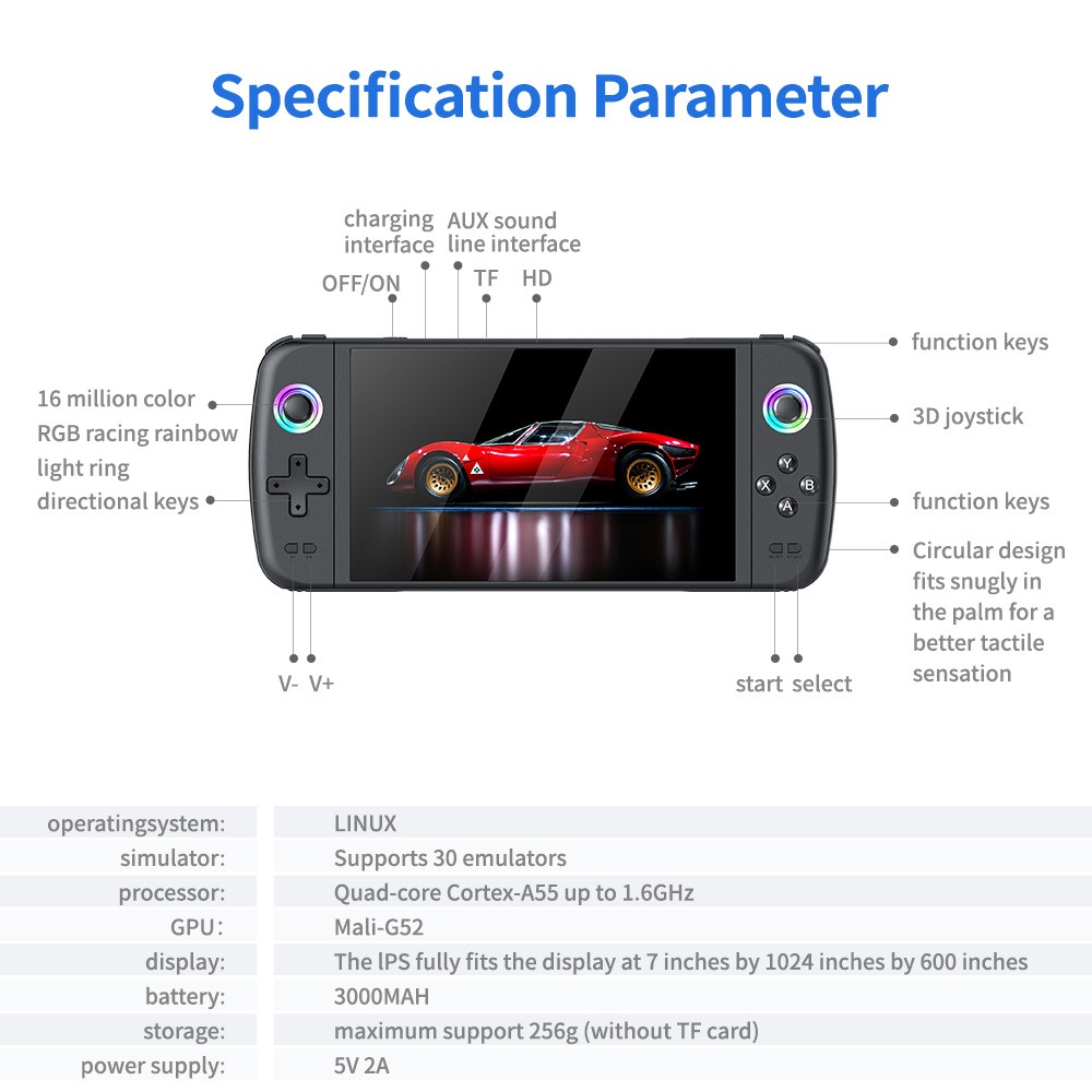 Nowa Konsola Przenośna M27 z 7 – Gaming Console G90 recenzja i cena