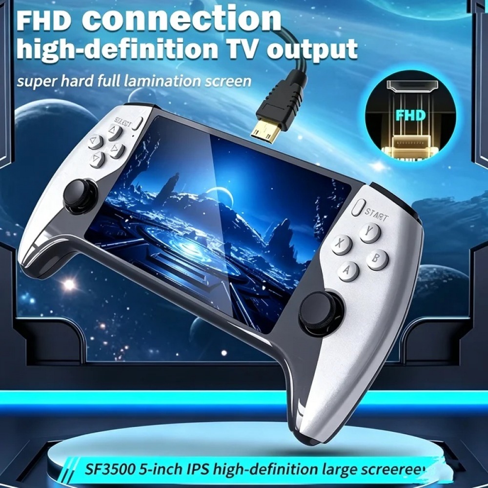 Konsola przenośna SF3500 5 cal – Gaming Console Emulator recenzja i cena